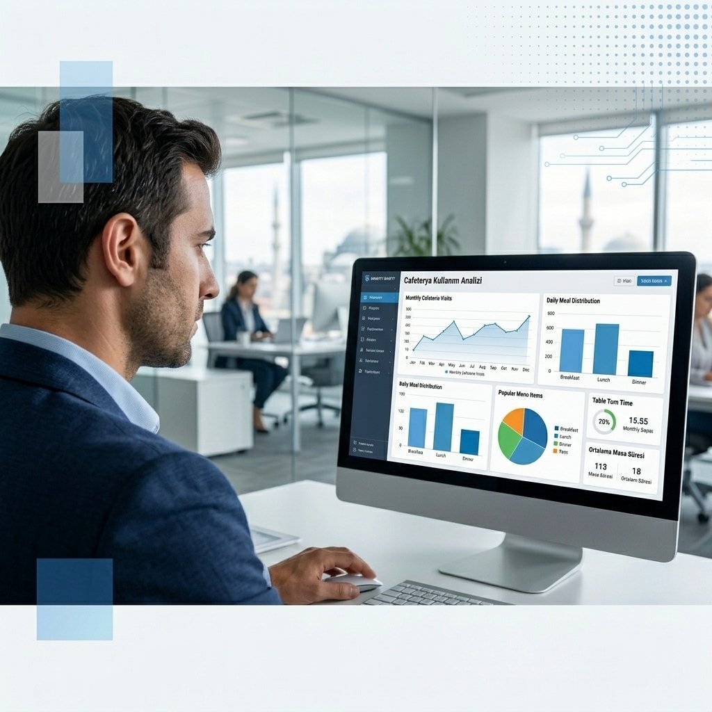 Yemekhane Raporlama ve Veri Analizi Ekranı