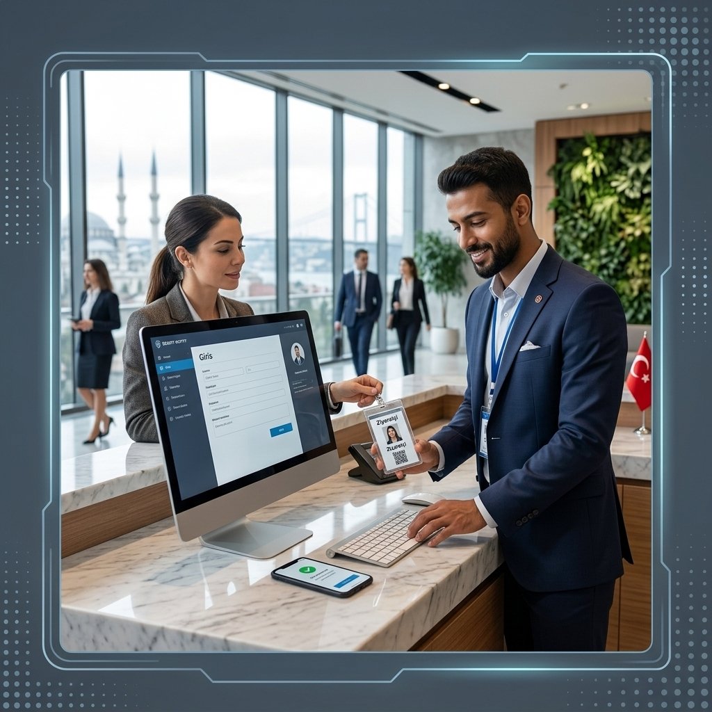 Ziyaretçi Takip Sistemi Arayüzü